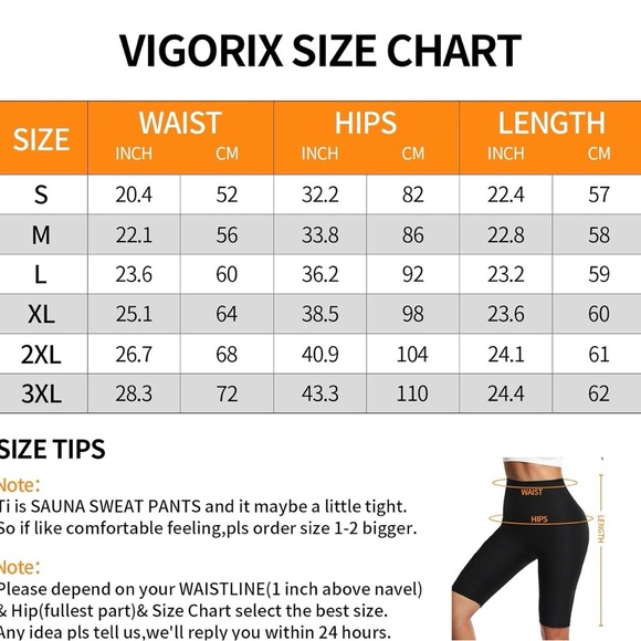 Sauna Shorts for Women - High Waist Knee Length Sweat Enhancing Shorts - Picture 6 of 7